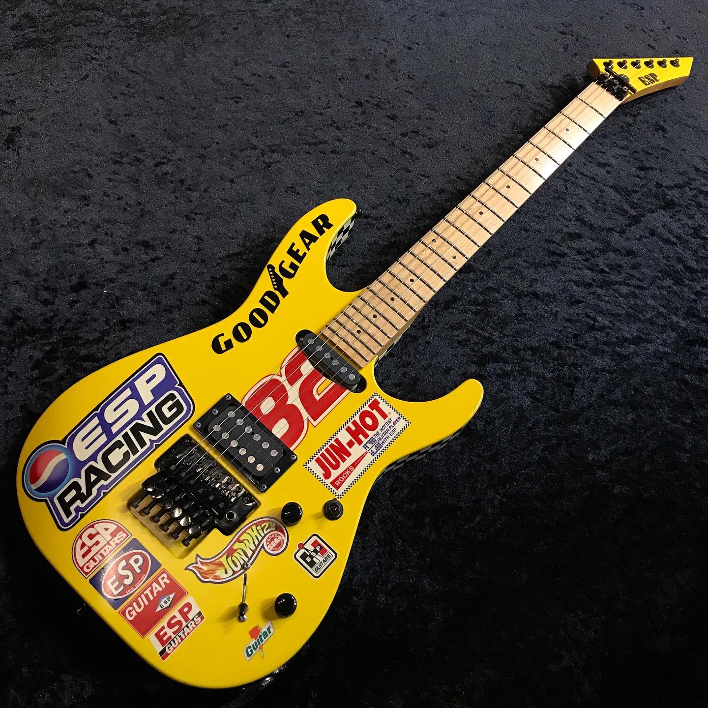 ESP, guitar, racing, custom,  Good year, Jun-hot